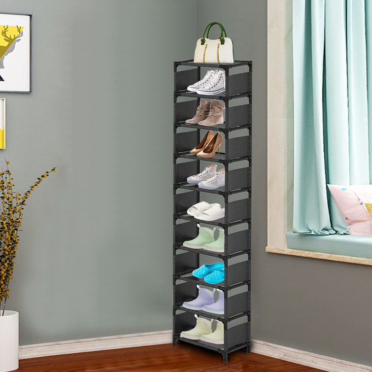 Rebrilliant 10 Pair Shoes Storage Box Wayfair.co.uk